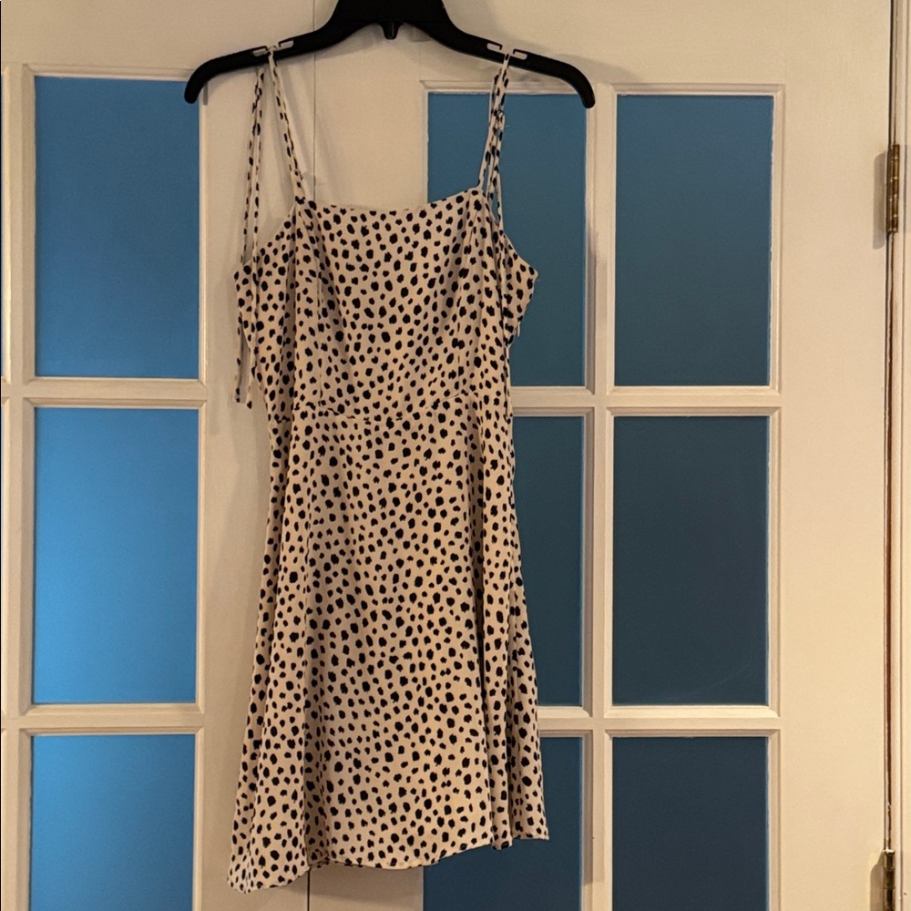 Polka Dot Spaghetti Strap Dress